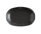 Emile Henry Art 31cm Ceramic Bread Baker Dish Mould Oven Baking Tray Charcoal