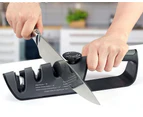 Global 79629 IKASU V Knife Block Set with Bonus Acuminate Adjustable Knife Sharp