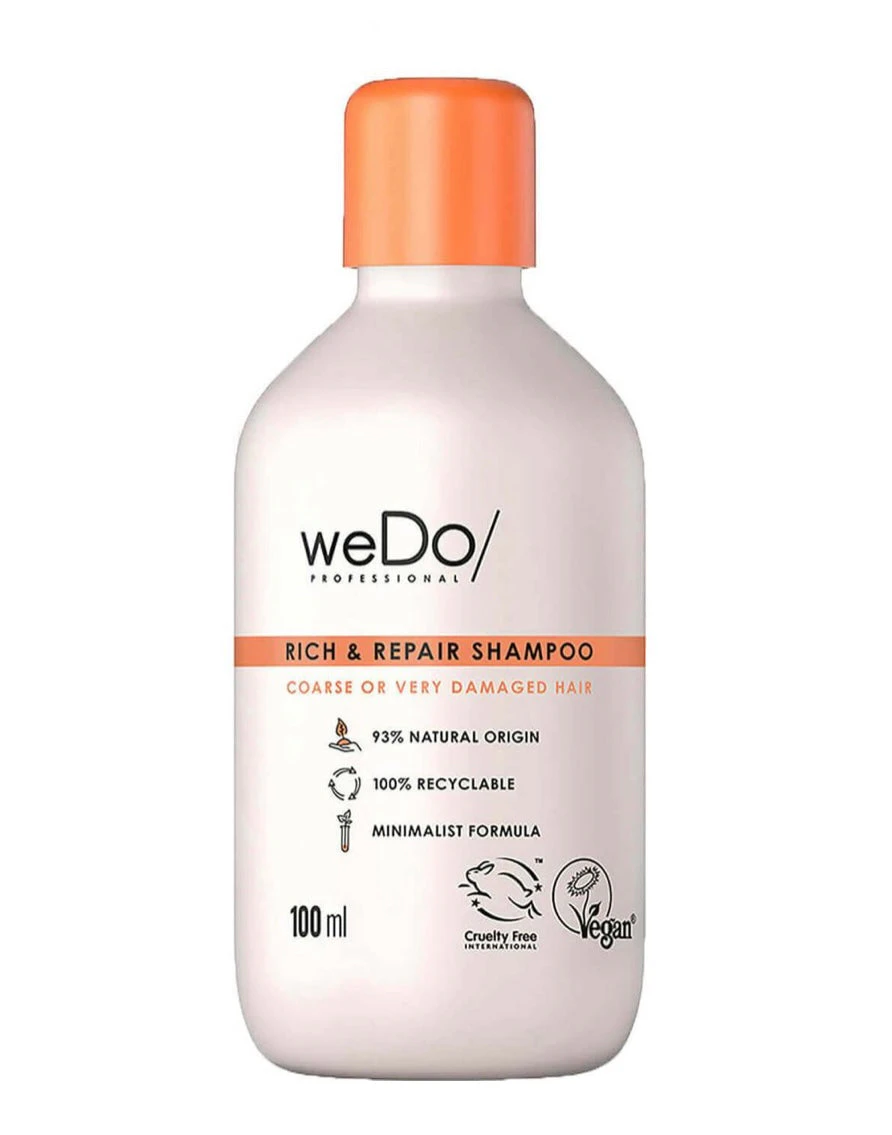 3 x weDo/ Professional Rich & Repair Shampoo - 100ml