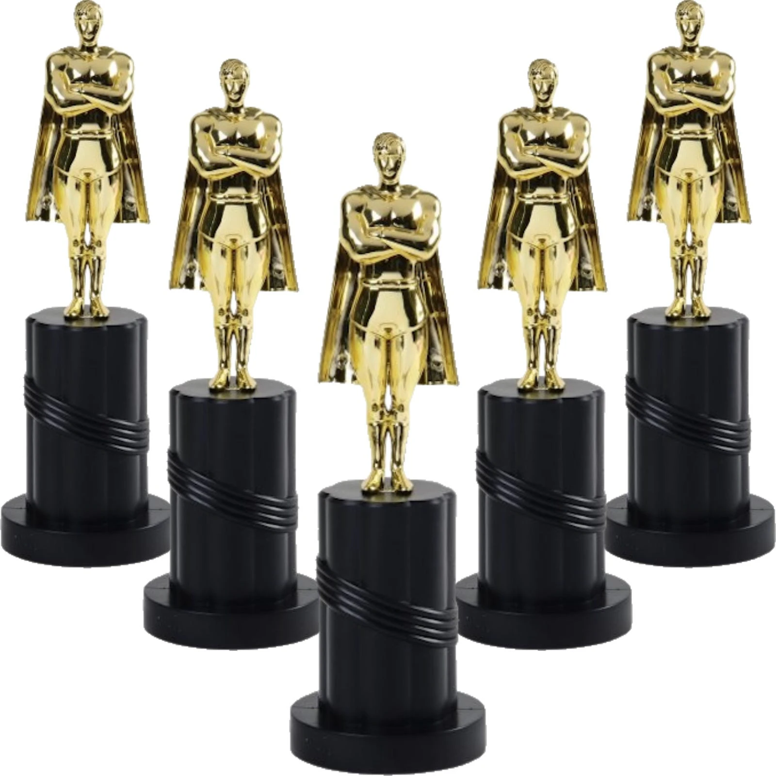 Superhero Statuettes (Box of 12)