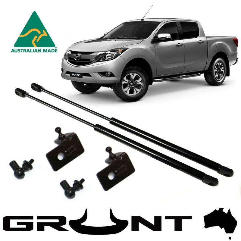 Grunt 4x4 gas struts bonnet hood lift support for Mazda BT50 BT-50 2012-2019