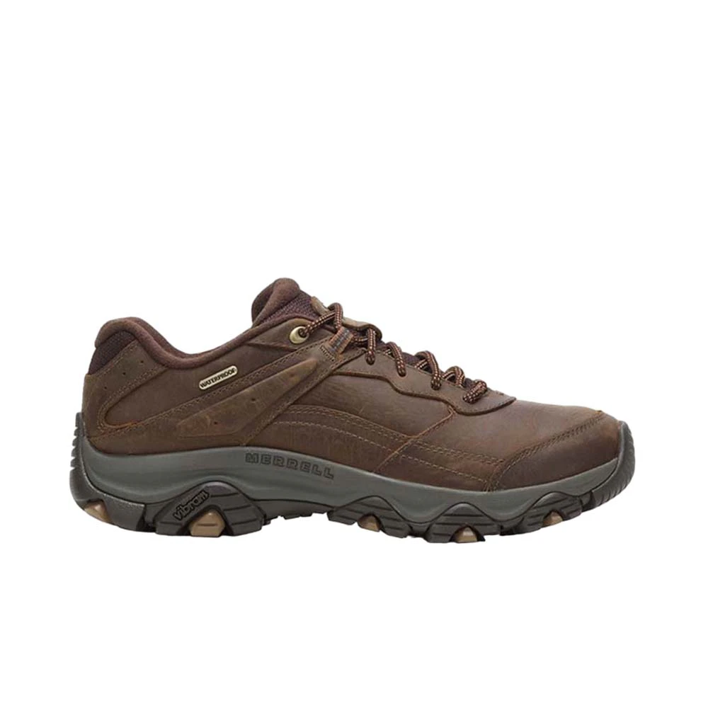 Merrell Mens Moab Adventure 3 Waterproof Leather Hiking Shoes - Earth