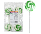 Green Swirl Lollipops (Pack of 4)