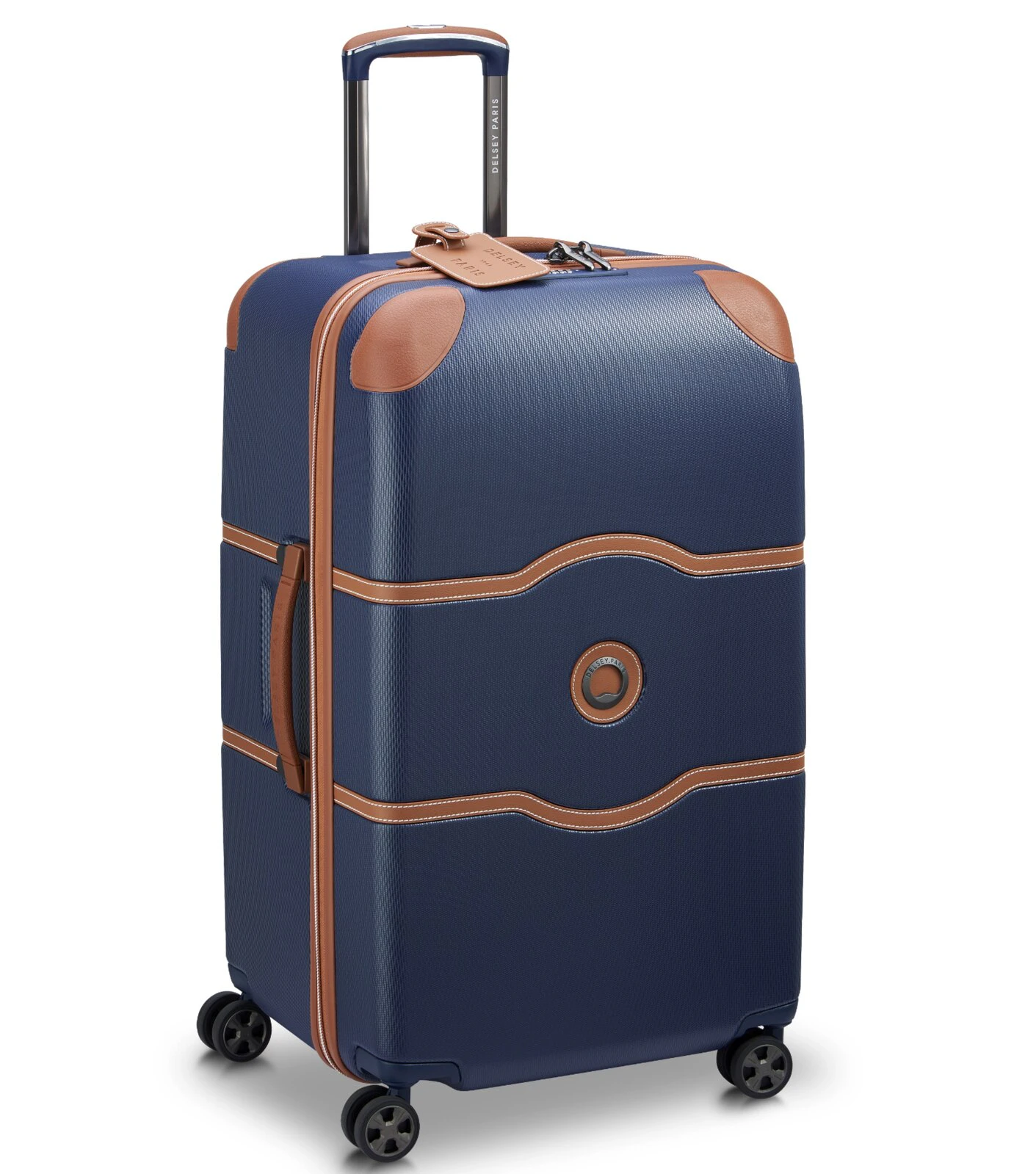 Delsey Chatelet Air 2.0 - 73 cm 4 -Wheel Trunk Case - Navy Blue