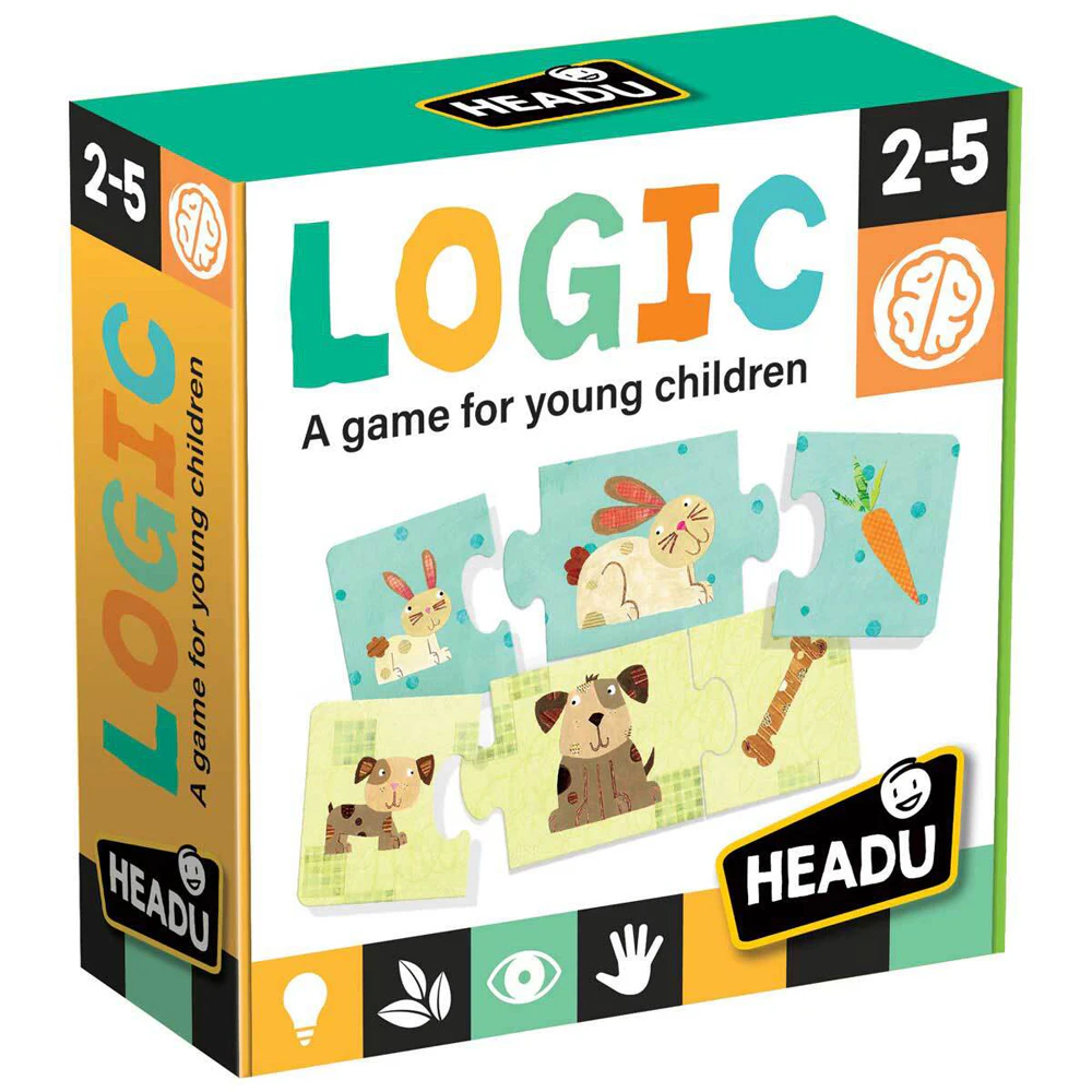 Headu Logic Jigsaw Puzzle Kids/Children Fun Play Interactive Activity Game 2y+