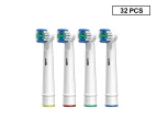 32PCS Precision Clean Oral-B Compatible Tooth Brush Heads Electric Replacement Electric Toothbrush Heads