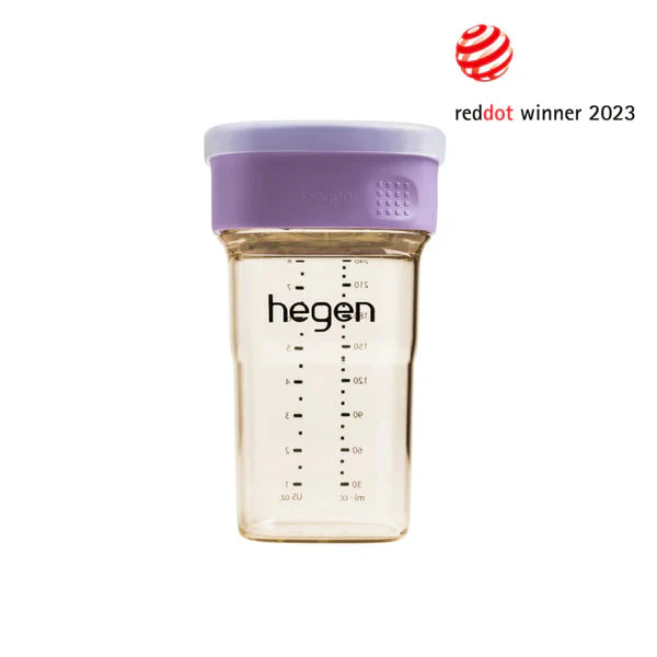 Hegen PCTO(TM) 240ml All-Rounder Cup PPSU (12 Months +) - Purple