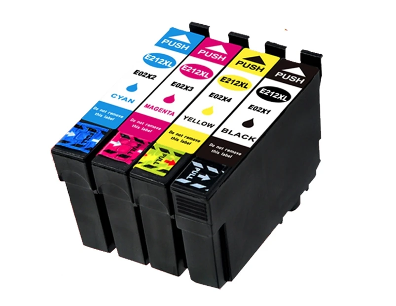 8 Pack Generic Epson 212XL (C13T02X192-C13T02X492) High Yield Ink Cartridges Combo [2BK,2C,2M,2Y]