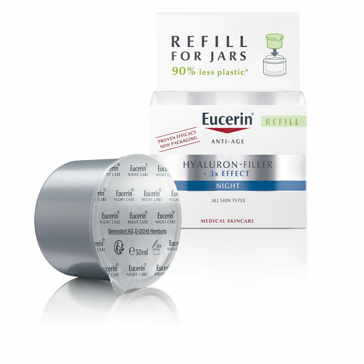 Night Cream By Eucerin Hyaluron Filler 50 Ml