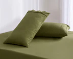 Daniel Brighton Micro Luxe King Pillowcase 2-Pack - Khaki