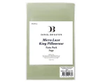 Daniel Brighton Micro Luxe King Pillowcase 2-Pack - Sage