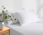 Daniel Brighton Micro Luxe Combo Fitted Sheet Set - White