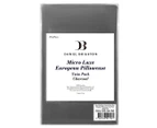 Daniel Brighton Micro Luxe European Pillowcase 2-Pack - Charcoal