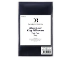 Daniel Brighton Micro Luxe King Pillowcase 2-Pack - Navy