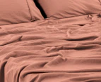 Daniel Brighton Micro Luxe Sheet Set - Pink Clay