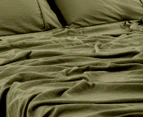 Daniel Brighton Micro Luxe Sheet Set - Khaki