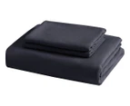 Daniel Brighton Micro Luxe Quilt Cover Set - Navy