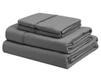 Daniel Brighton Micro Luxe Sheet Set - Charcoal