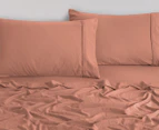 Daniel Brighton Micro Luxe Sheet Set - Pink Clay