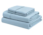 Daniel Brighton Micro Luxe Sheet Set - Light Blue