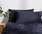 Daniel Brighton Micro Luxe King Pillowcase 2-Pack - Navy