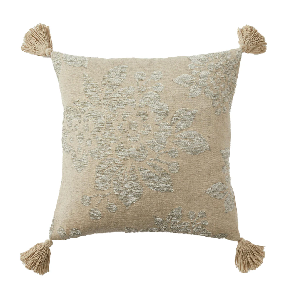 Pilbeam Living Marigold 45cm Square Cushion Pillow Home Decor Seafoam/Almond