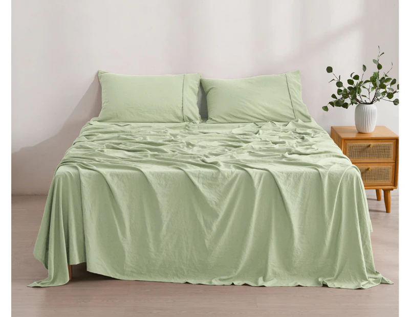 Daniel Brighton Micro Luxe Sheet Set - Sage