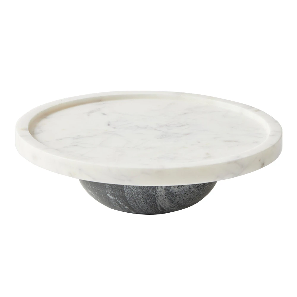 Pilbeam Living Sanctum Decorative Platter Rounded Foot Dining Table Centrepiece