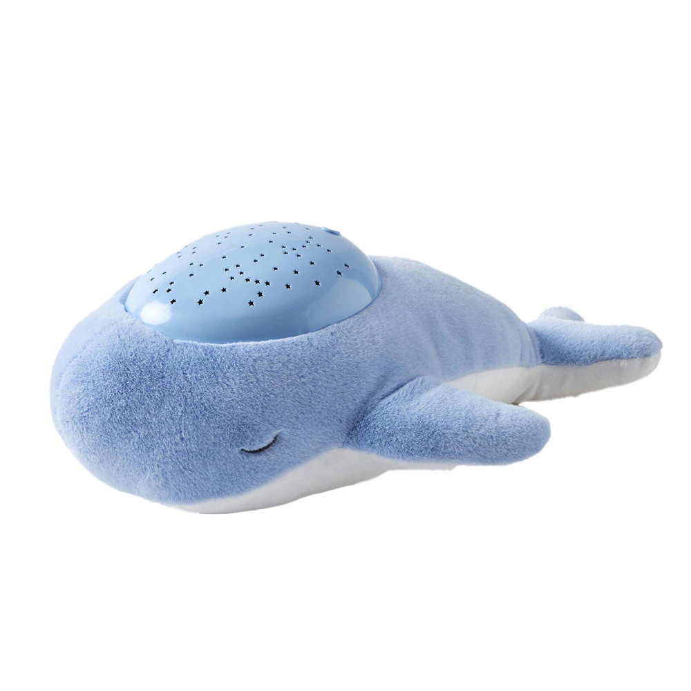 Jiggle & Giggle Whale Plush Kids/Children's Decor Night Light Set 27x25cm 3y+