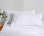 Daniel Brighton Micro Luxe King Pillowcase 2-Pack - White