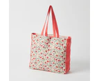 Pilbeam Living Waratah Cotton Eco-Firendly Reusable Tote Shopping Bag 39x35.5cm