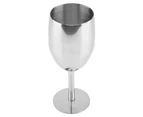 Stainless Steel Red Wine Goblet Cup Champagne Glass Cups Home Bar Drinking Mug