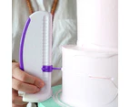 Plastic Cake 3D Lace Ruler Cutter Measurer Decorative Tool Kitchen Helper