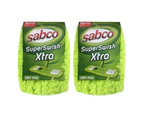 2x Sabco Dry Pad Refill For SuperSwish Xtra Complete Home Cleaning System Mop