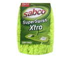 2x Sabco Dry Pad Refill For SuperSwish Xtra Complete Home Cleaning System Mop