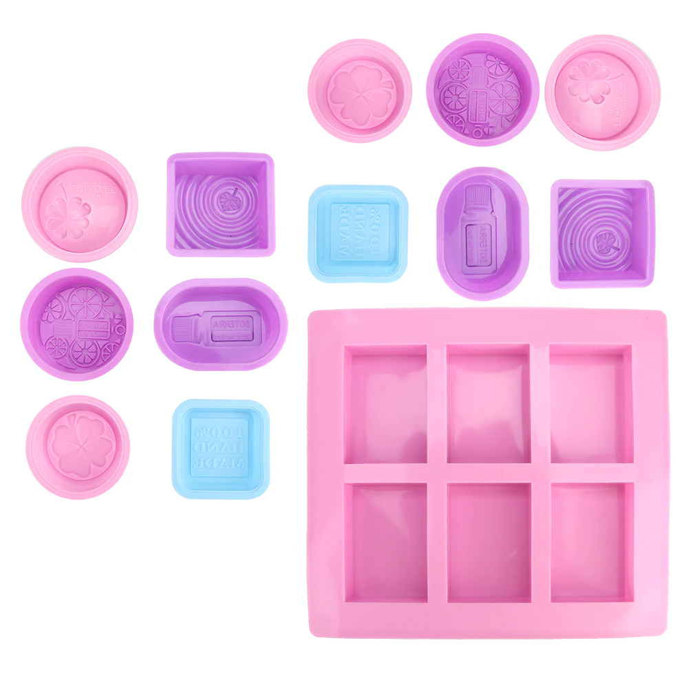 Practical Diy Silicone Soap Mold Cake Chocolate Pastry Fondant Mould Kitchen Bakeware Tool