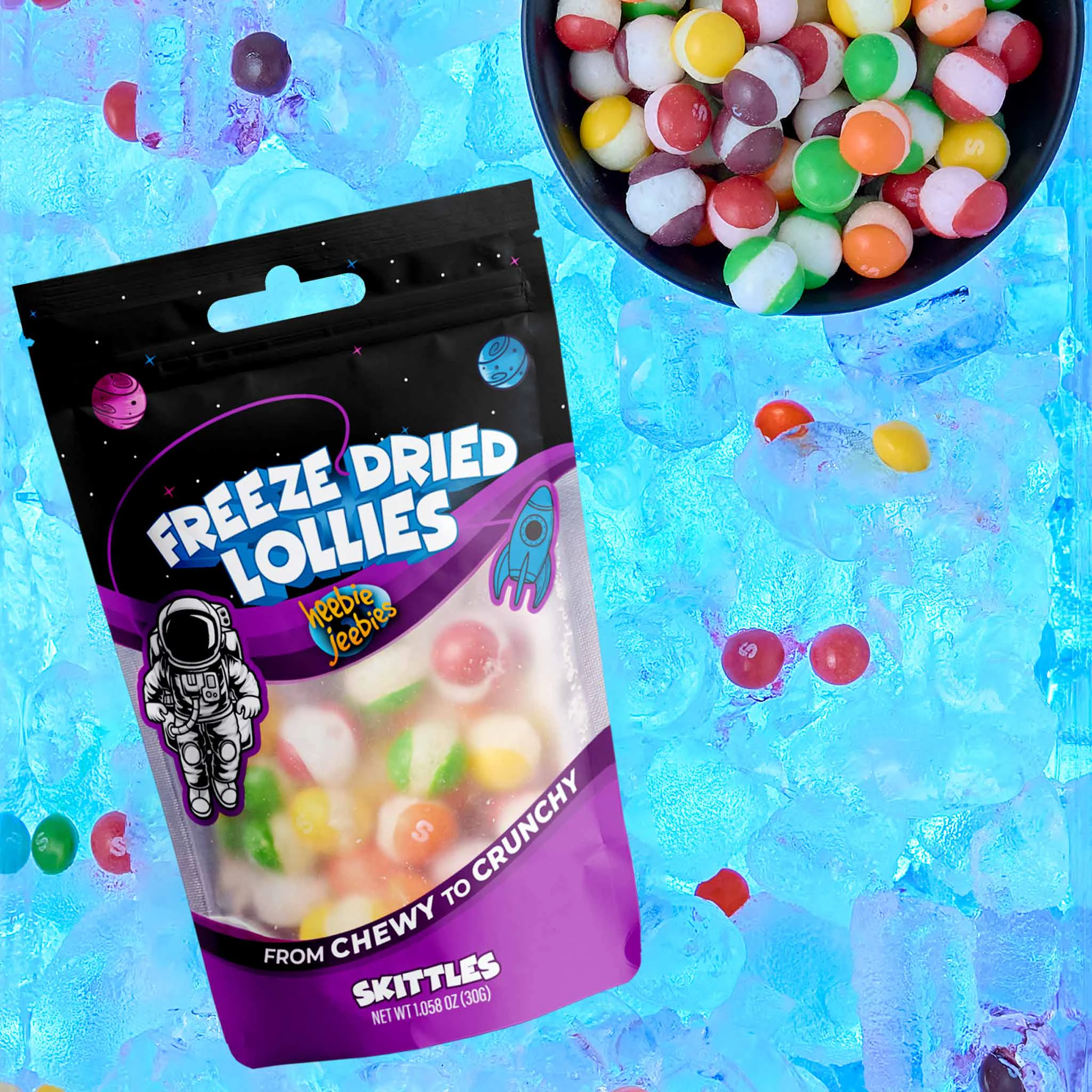 Freeze Dried Skittles Mini Pack