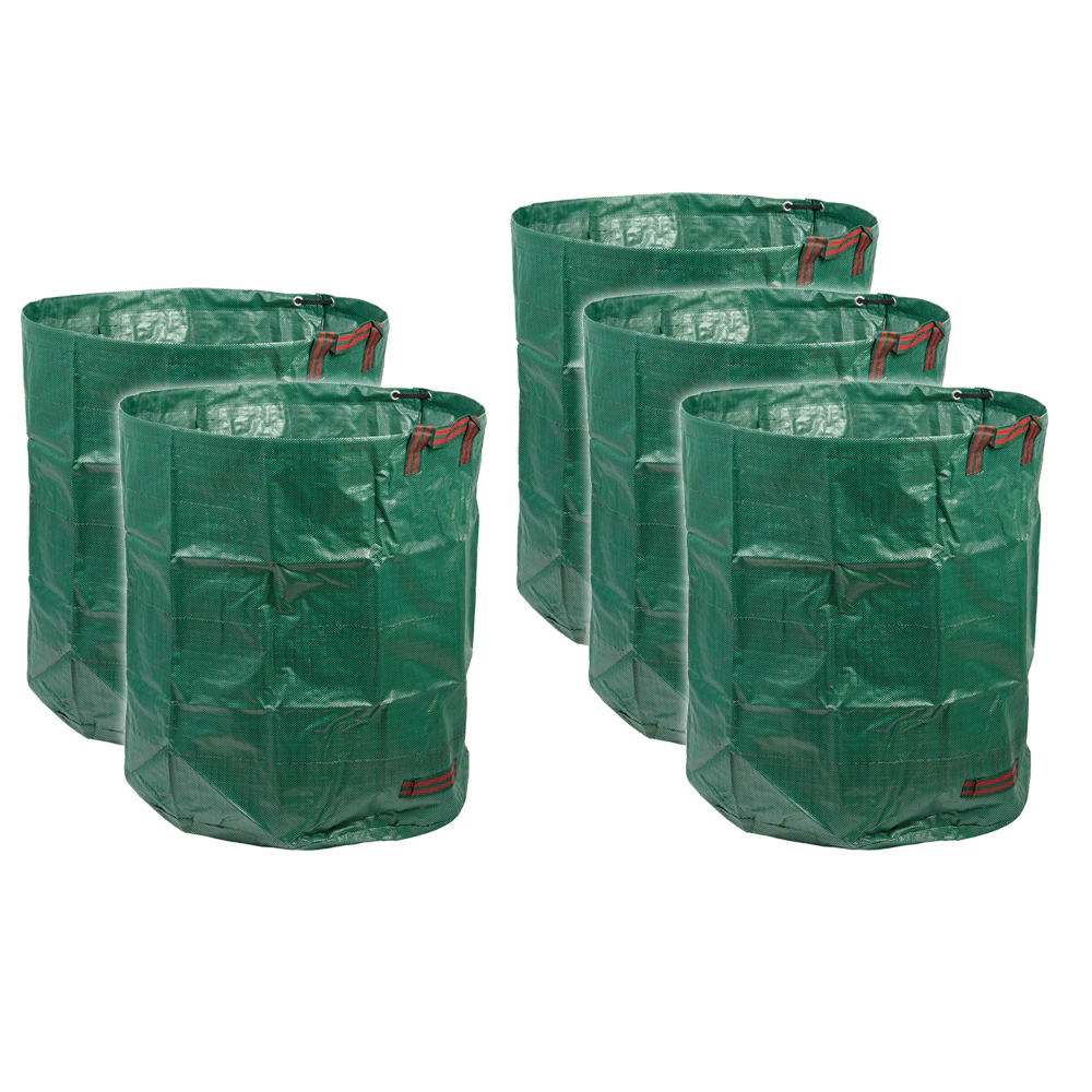 5x Gardenmaster Reusable Durable Plant Waste Giant Gardening Bag Heavy Duty 268L