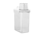 3x Boxsweden Crystal 1.8L Keep Fresh Dispensing Container w/ Measuring Cup Clear