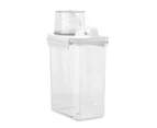 3x Boxsweden Crystal 1.8L Keep Fresh Dispensing Container w/ Measuring Cup Clear