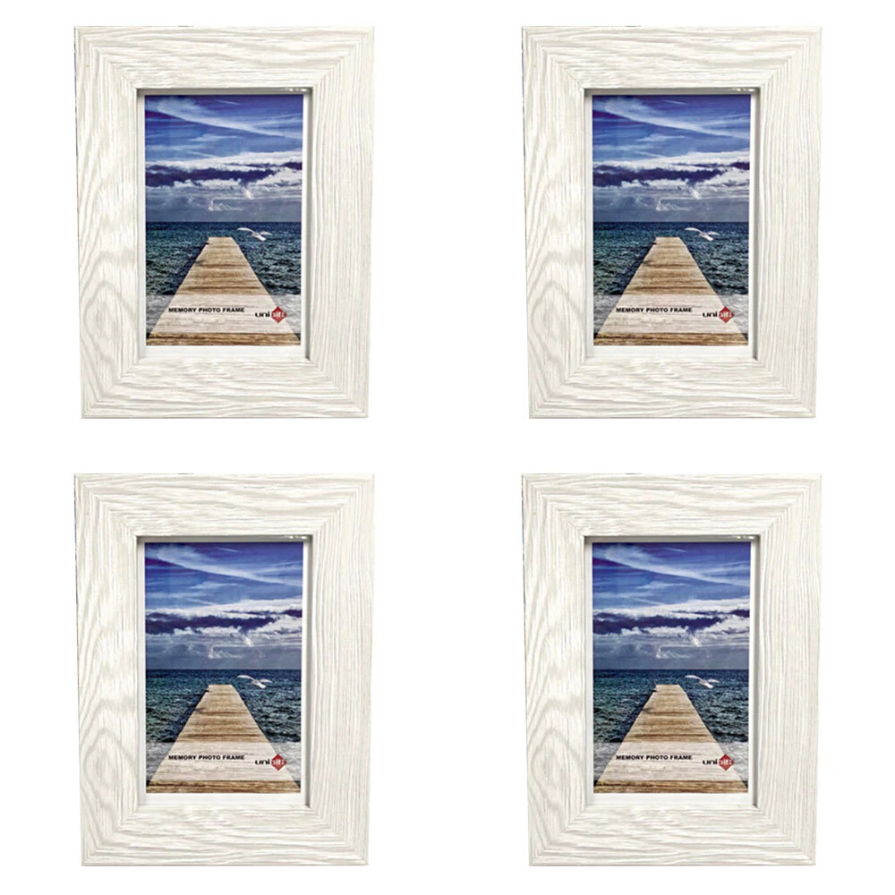 4x Unigift Memory Range Photo/Picture Frame Portrait Display Home Decor A4 Asst