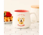 2x Splosh I Love My Groodle 12cm Dog Hot/Cold Beverage Matte Drinks Ceramic Mug