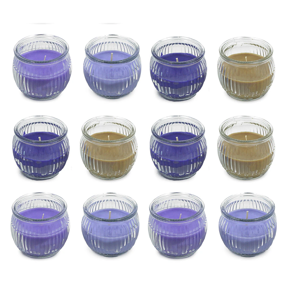 12x The Styled Room Scented Home Living Decor Candle 85 Grams Assorted Colours