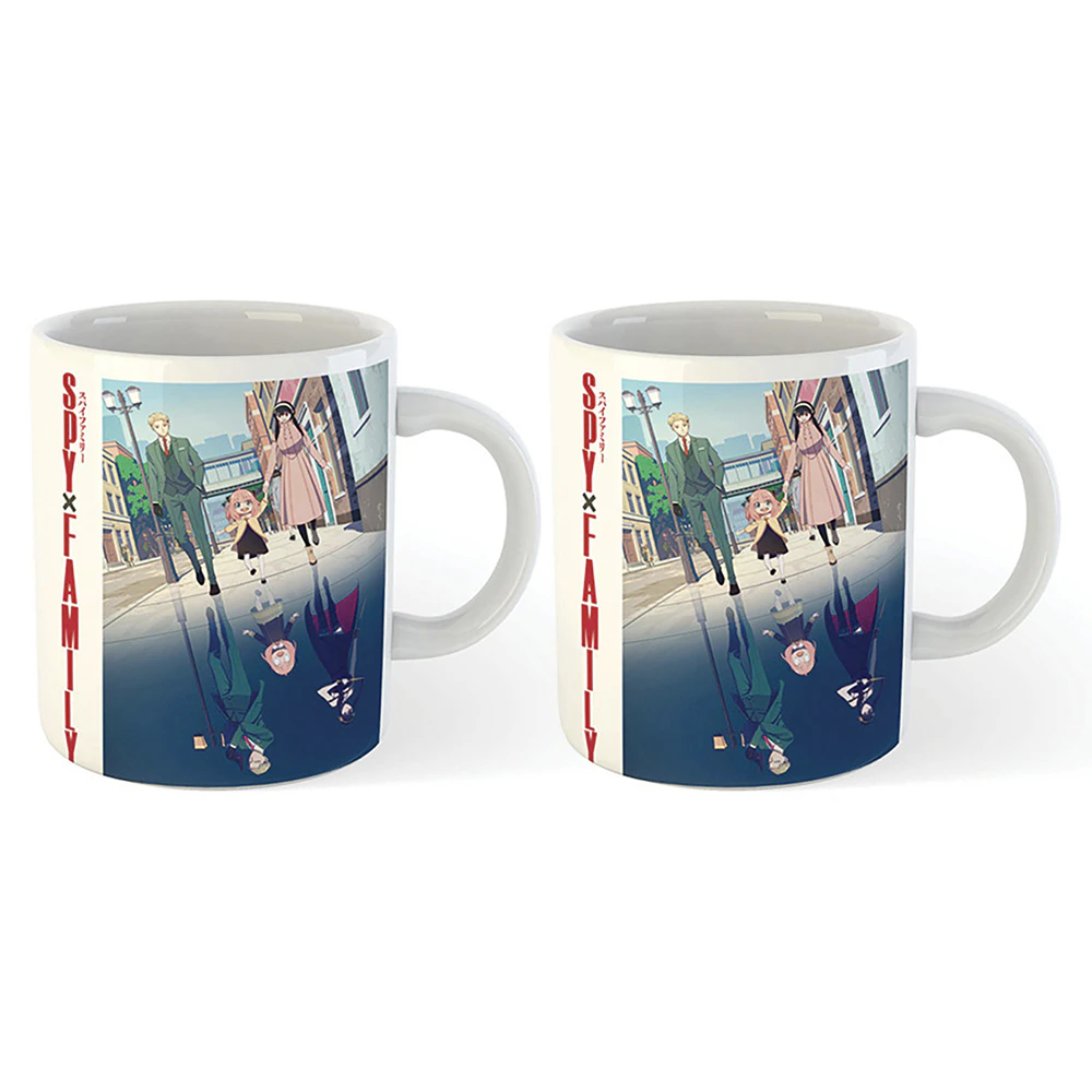 2x Spy X Family Reflection Japanese Anime Manga Themed Print Coffee Mug 300ml