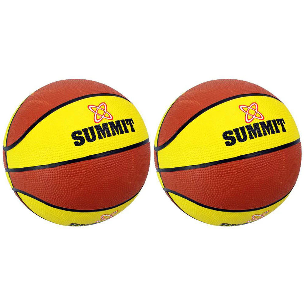 2PK Summit Size 7 Classic Basketball Indoor/Outdoor Sport/Game Ball Yellow/Brown