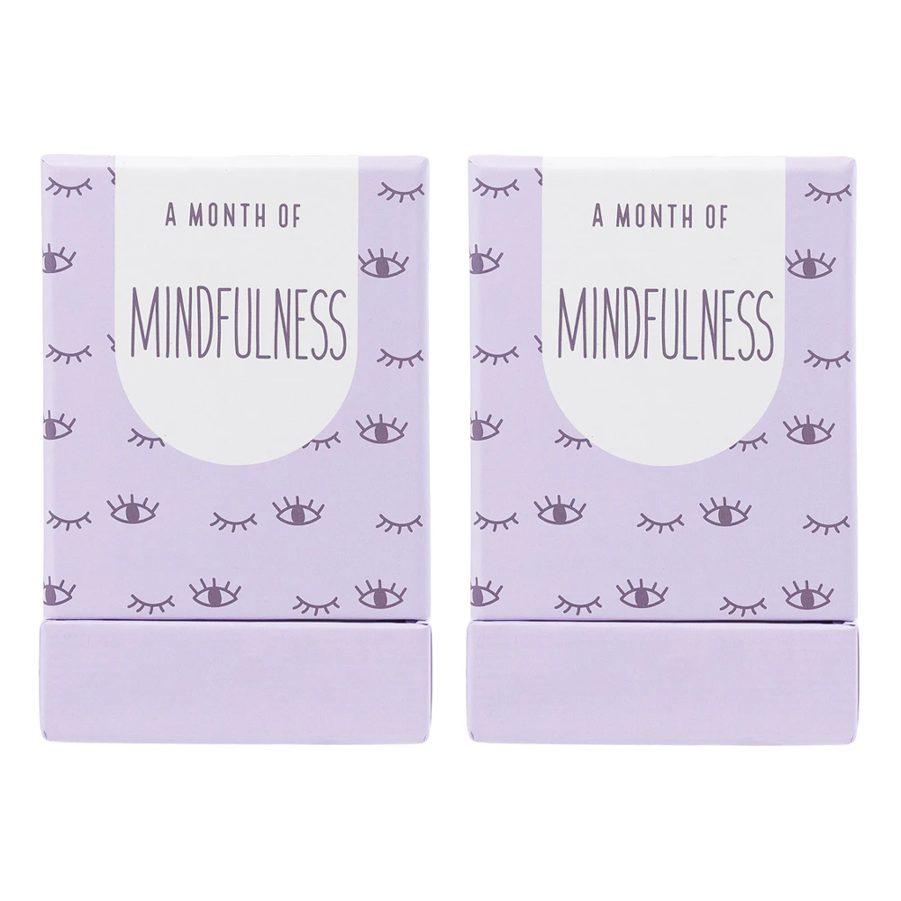 62pc Splosh A Month Of Mindfulness Affirmation Cards Motivational Quotes w/ Box