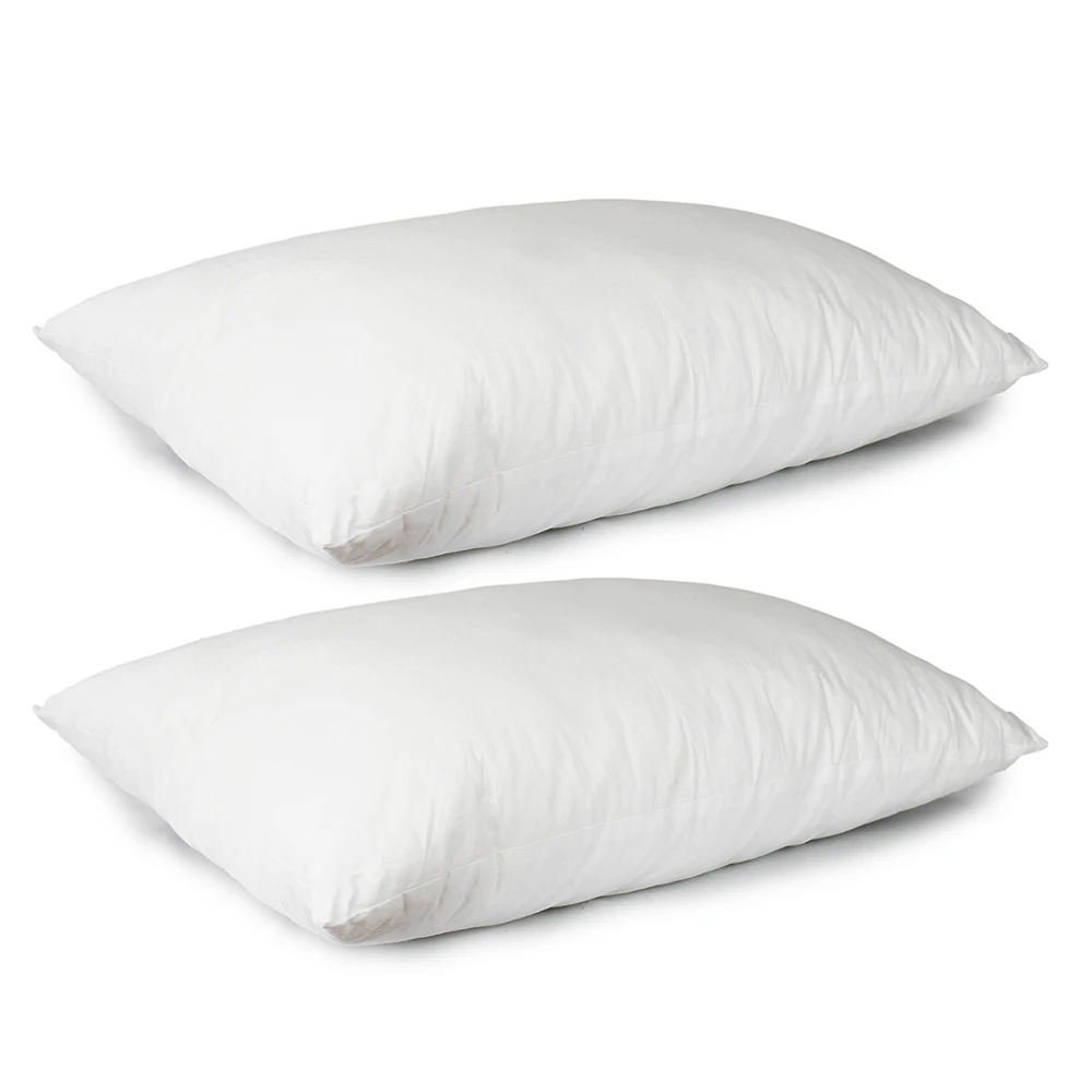 2x Jason Commercial Superbond Ultra Fresh Stain Resistant Pillow Premium 45x73cm