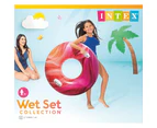 2x Intex Waves of Nature Inflatable Swimming Tube Round Pool Float Assorted 9y+