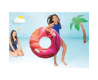 2x Intex Waves of Nature Inflatable Swimming Tube Round Pool Float Assorted 9y+