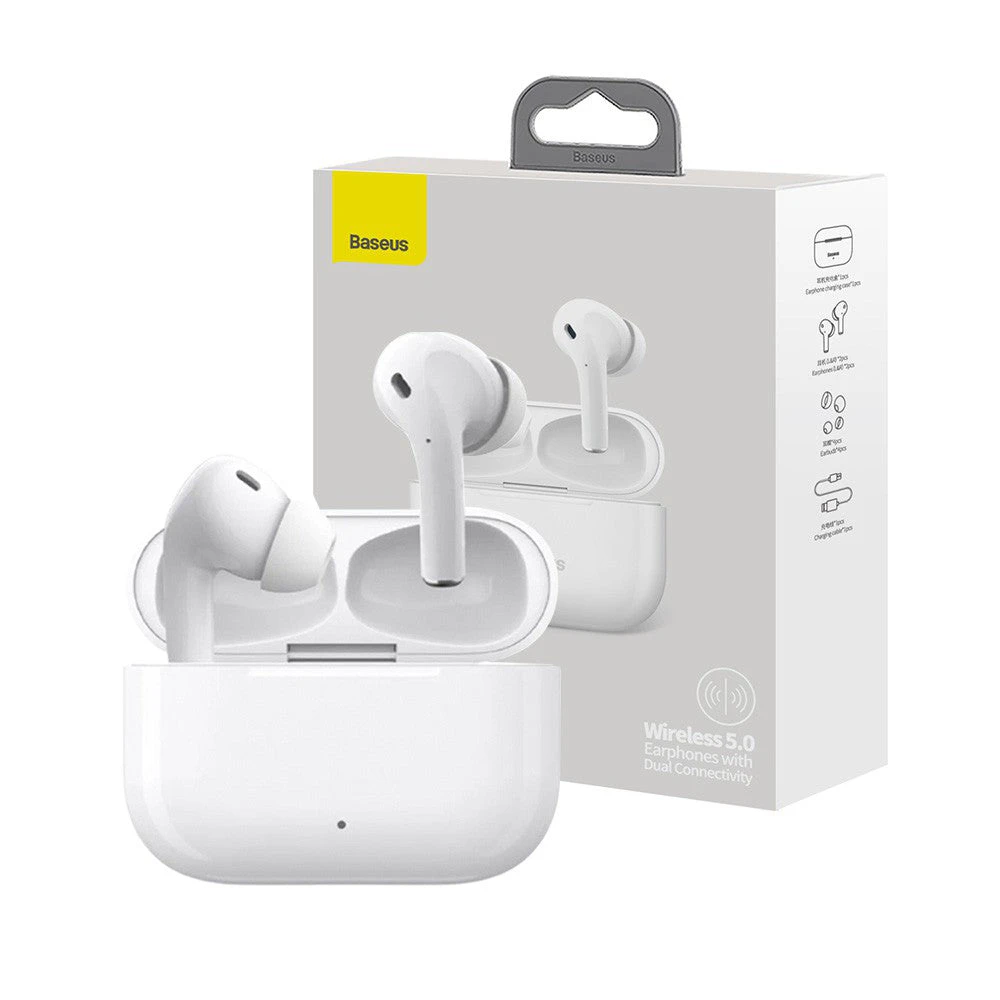 Baseus Encok True Wireless Earphones W3 - White